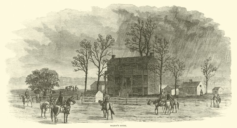 McLeans House, 1865. április alkotó: American School