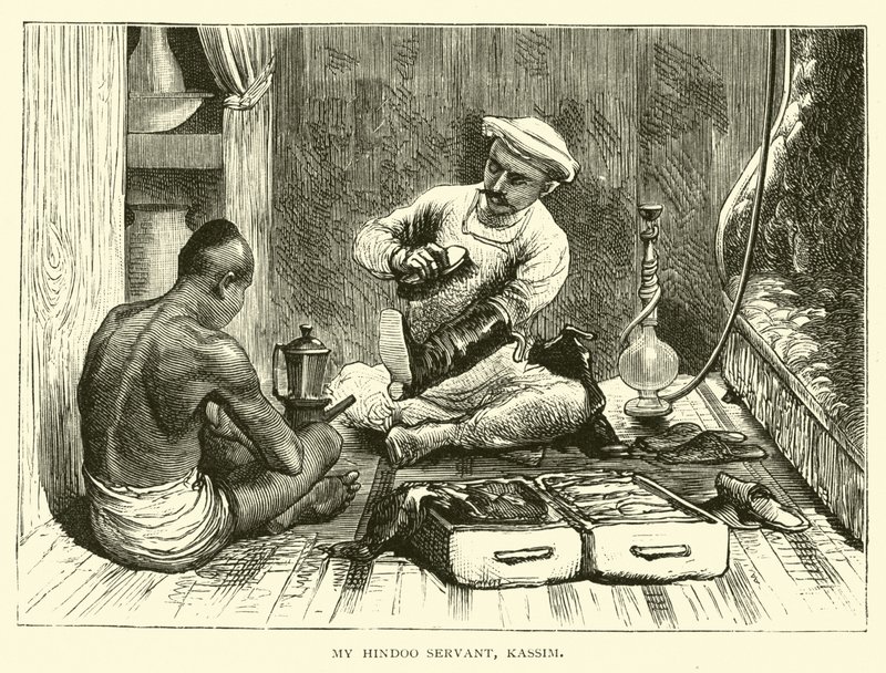 Hindu szolgám, Kassim alkotó: American School
