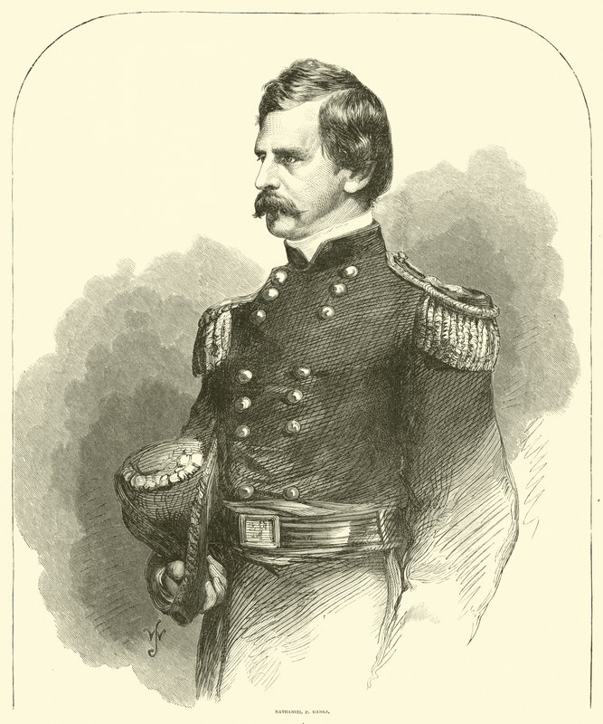 Nathaniel P Banks, 1863 alkotó: American School