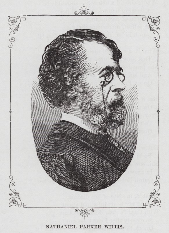 Nathaniel Parker Willis (metszet) alkotó: American School