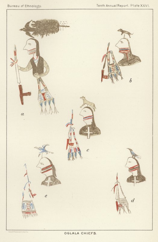 Oglala főnökök alkotó: American School