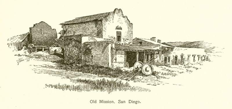 Régi misszió, San Diego alkotó: American School