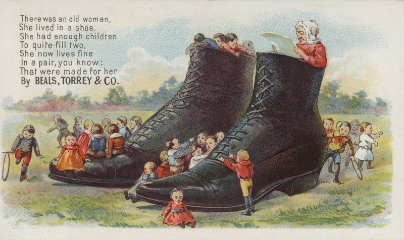 Öreg Nő Egy Cipőben alkotó: American School