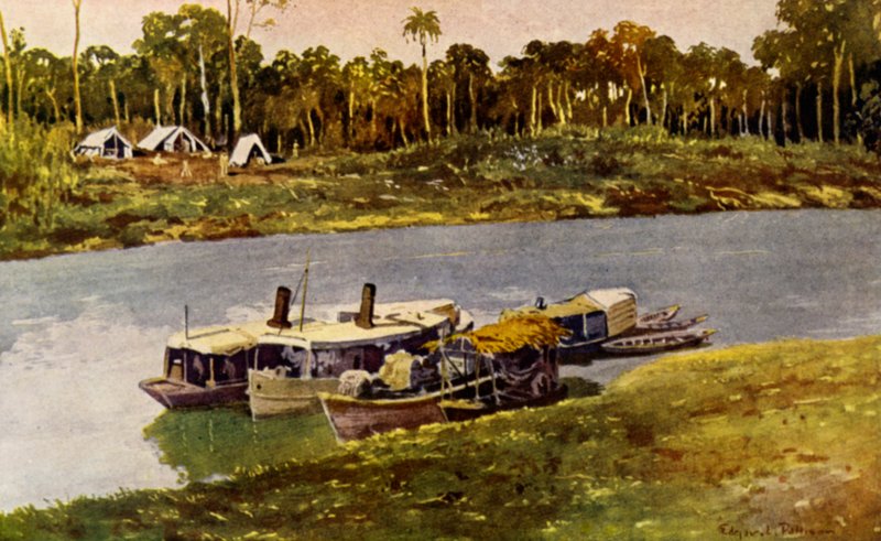 Felső Amazonason (színes litó) alkotó: American School