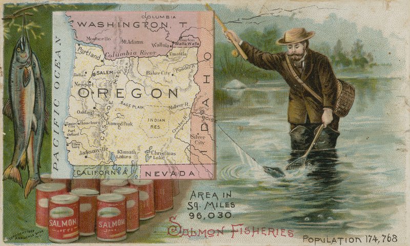 Oregon – Lazachalászat alkotó: American School