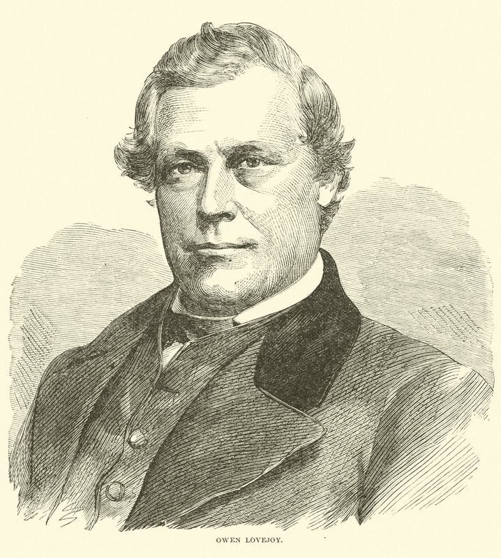 Owen Lovejoy, 1863. február alkotó: American School