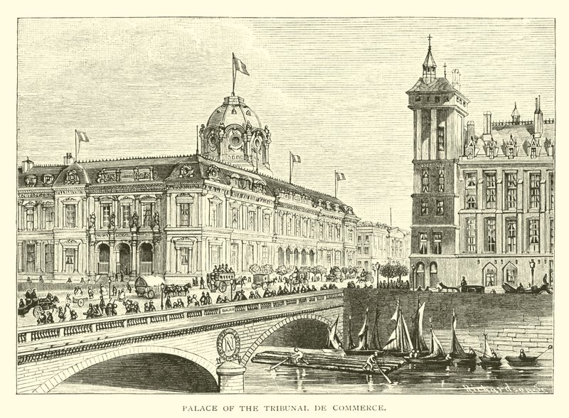 A Tribunal de Commerce palotája alkotó: American School