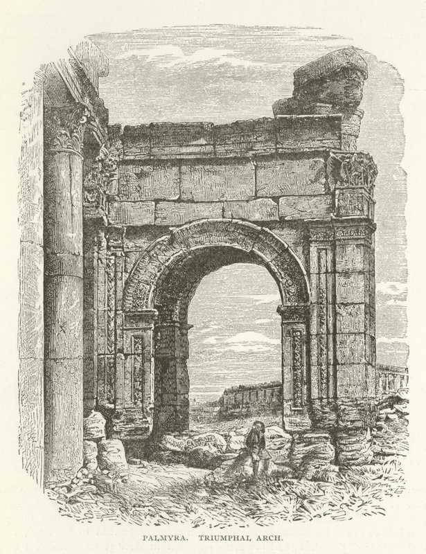 Palmyra, Diadalív alkotó: American School