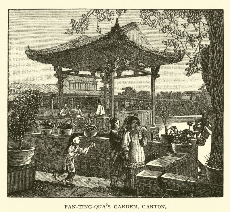 Pan-ting-Quas Garden, Kanton alkotó: American School