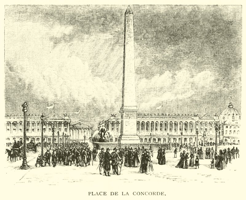 Place de la Concorde alkotó: American School