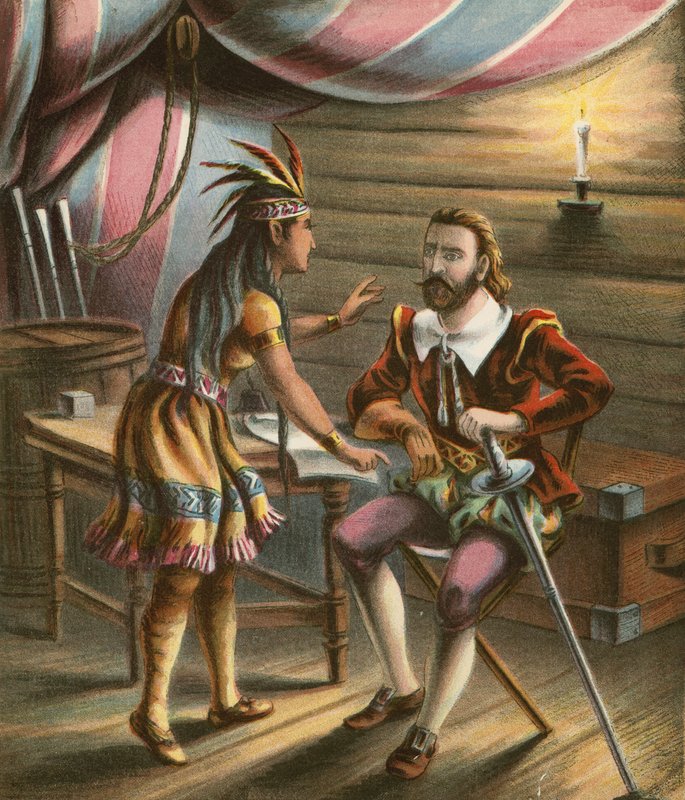 Pocahontas alkotó: American School