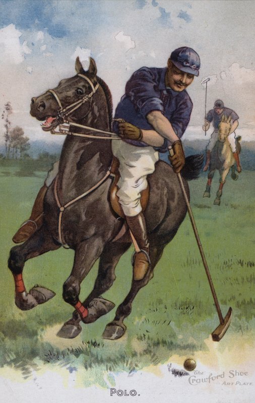 Polo (színes litográfia) alkotó: American School