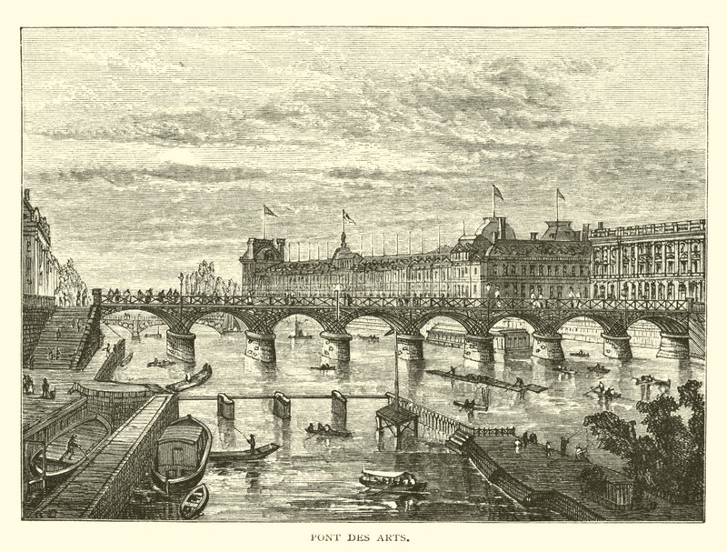 Pont des Arts alkotó: American School