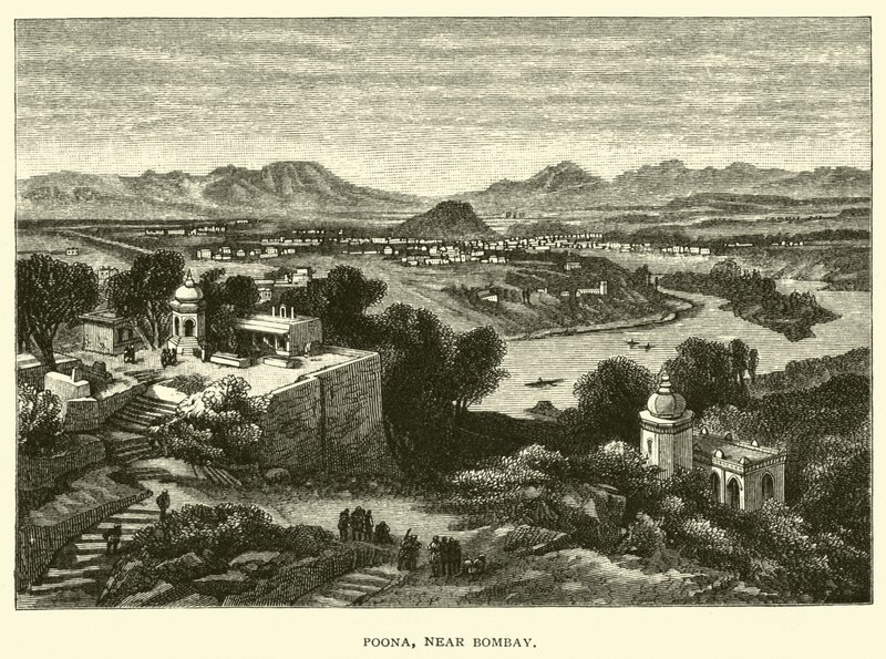 Poona, Bombay közelében alkotó: American School