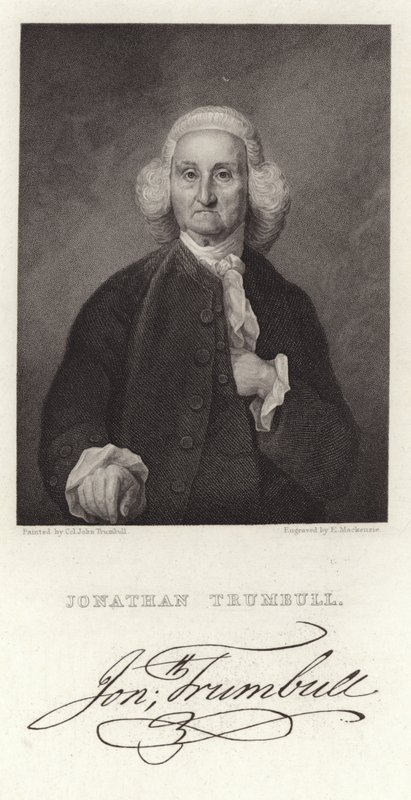 Jonathan Trumbell portréja alkotó: American School