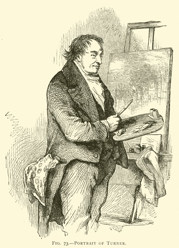 Turner portréja (metszet) alkotó: American School