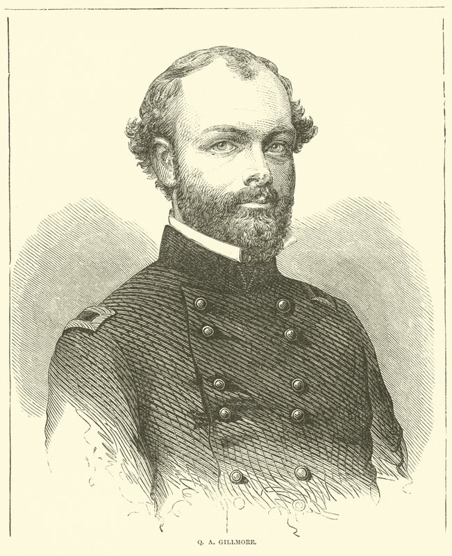Q A Gillmore, 1863. július alkotó: American School