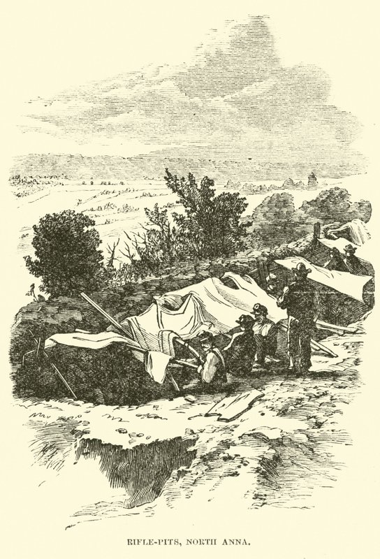 Puskagödrök, Észak-Anna, 1864. máj alkotó: American School