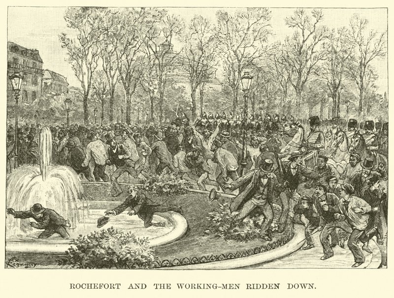 Rochefort és a munkásemberek lelovagoltak alkotó: American School