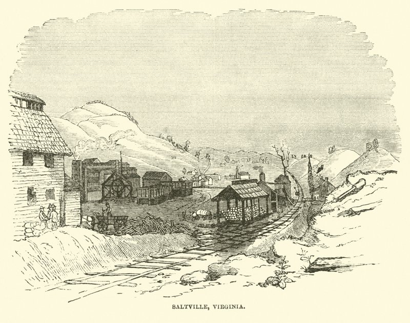 Saltville, Virginia, 1864. december alkotó: American School