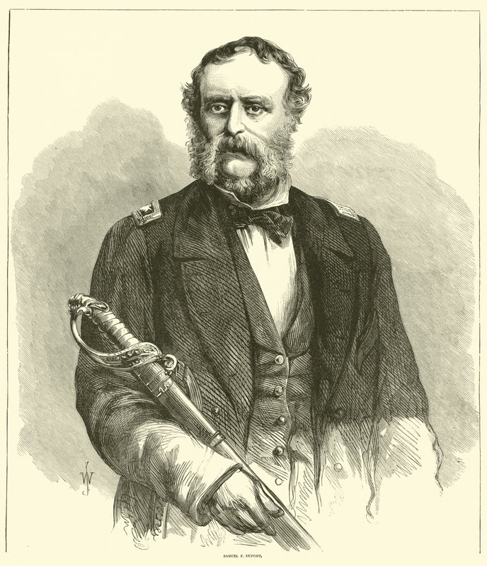 Samuel F Dupont, 1863. január alkotó: American School