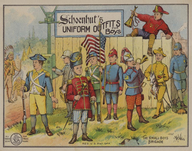 Schoenhuts egységes ruhák fiúknak alkotó: American School