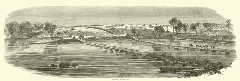 Sedgwicks hidak lefektetése, 1863. május alkotó: American School
