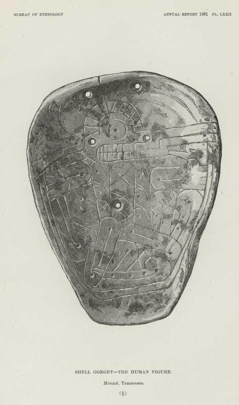 Shell Gorget – Az emberi alak alkotó: American School