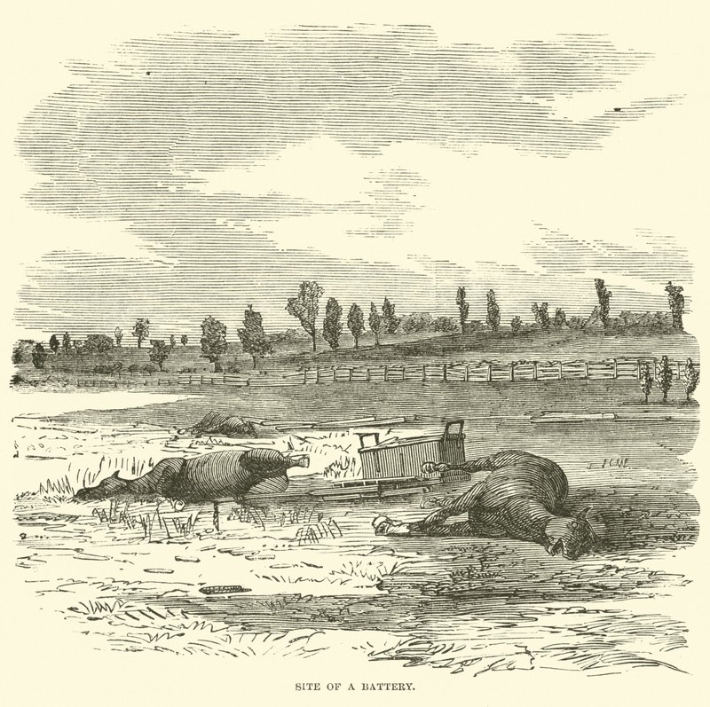 Egy akkumulátor helye, 1862. szeptember alkotó: American School