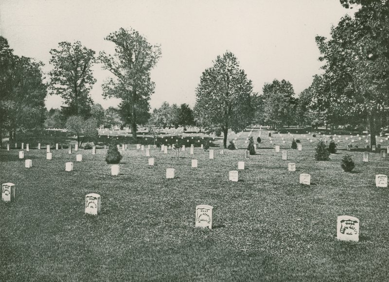 Katonasírok, Arlington Heights (fotogravír) alkotó: American School