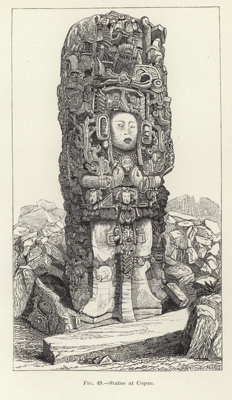 Copan szobra alkotó: American School