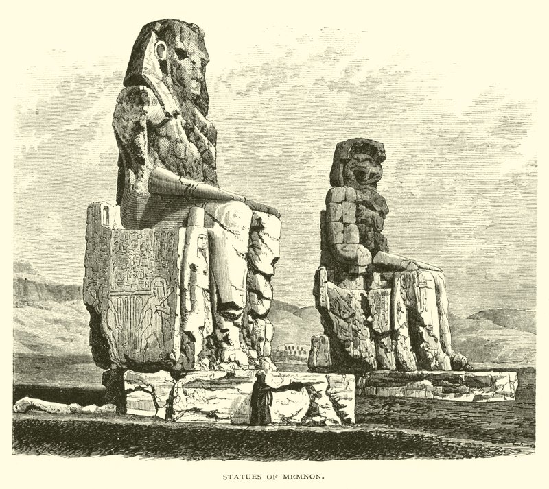 Memnon szobrai alkotó: American School