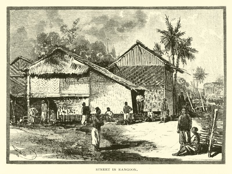 Rangoon utca alkotó: American School