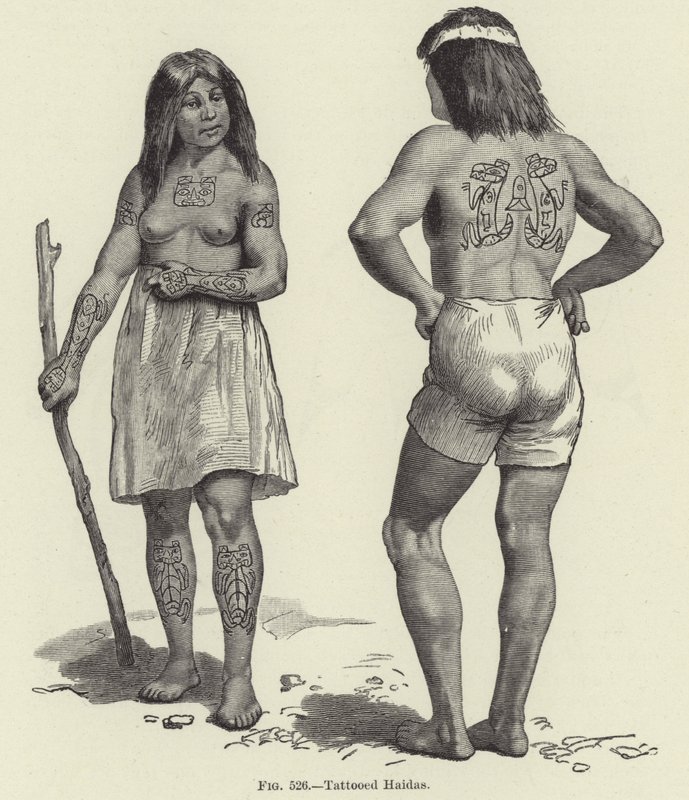 Tattooed Haidas alkotó: American School