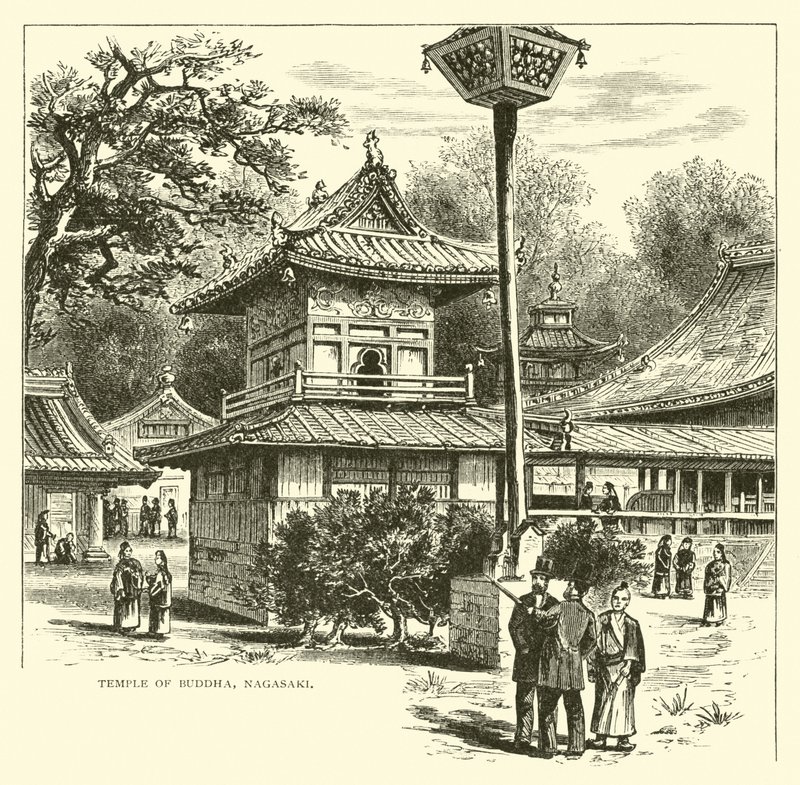 Buddha temploma, Nagaszaki alkotó: American School