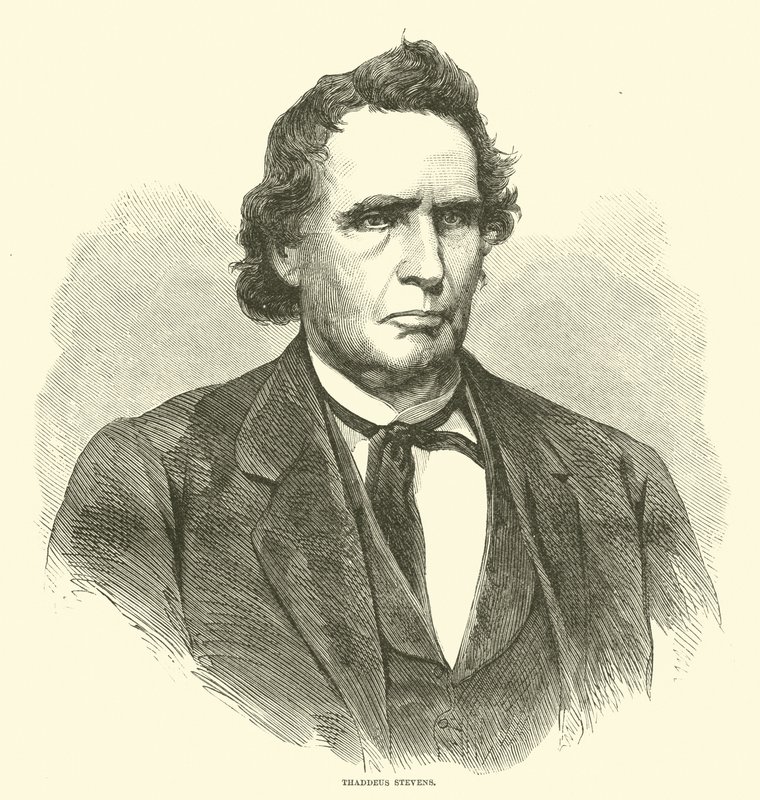 Thaddeus Stevens, 1866. január alkotó: American School
