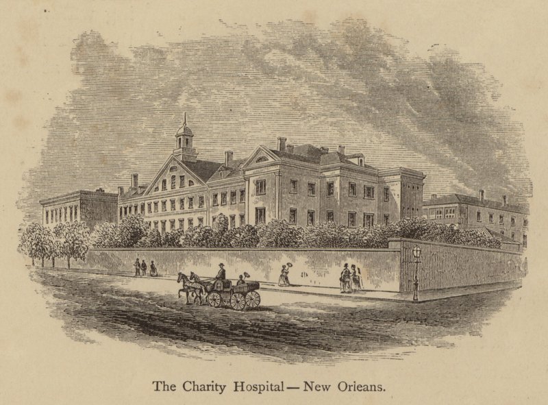 The Charity Hospital, New Orleans (metszet) alkotó: American School