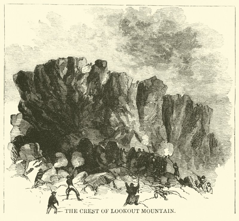 The Crest of Lookout Mountain, 1863. november alkotó: American School