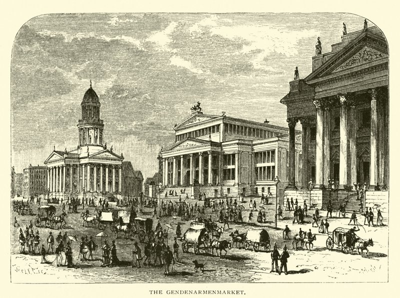 A Gendenarmen Market alkotó: American School