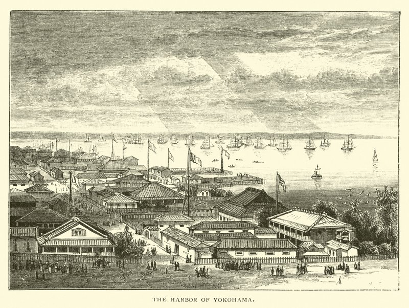 Yokohama kikötője alkotó: American School