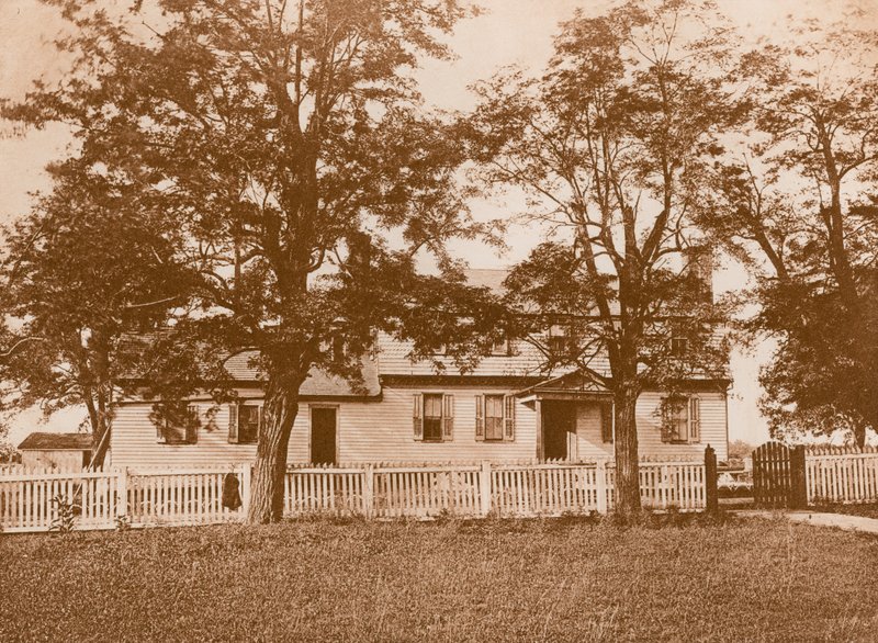The Moore House, Yorktown (fénynyomat) alkotó: American School