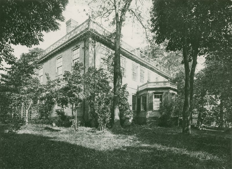 The Schuyler Mansion Albany (fotómélység) alkotó: American School