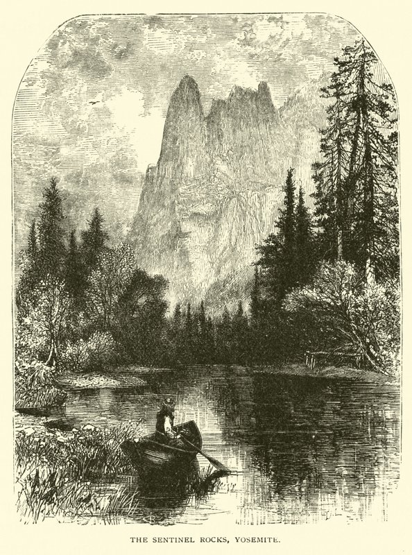 The Sentinel Rocks, Yosemite alkotó: American School