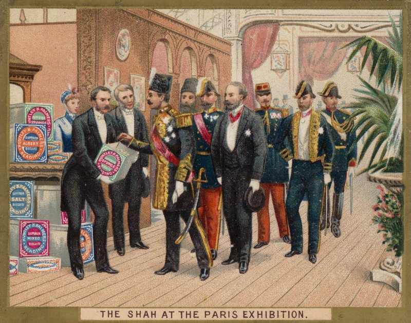A sah a párizsi kiállításon alkotó: American School