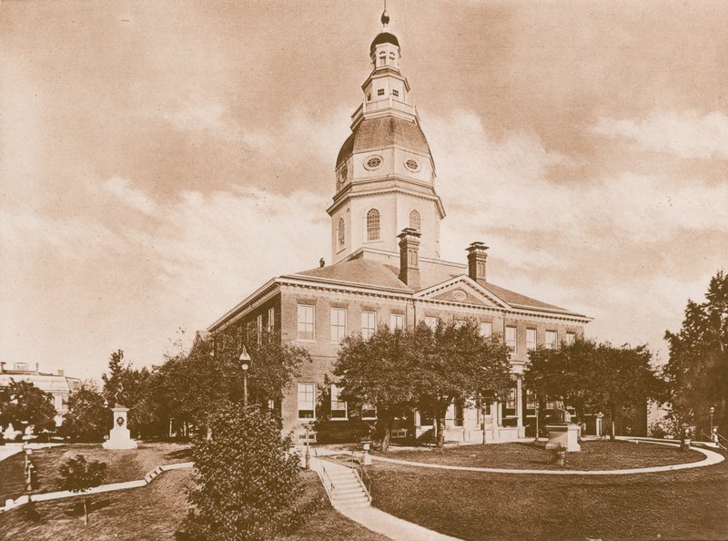 The State House, Annapolis (fotónyomat) alkotó: American School