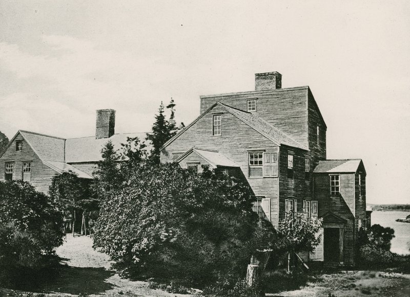 A Wentworth-kúria (fotogravír) alkotó: American School