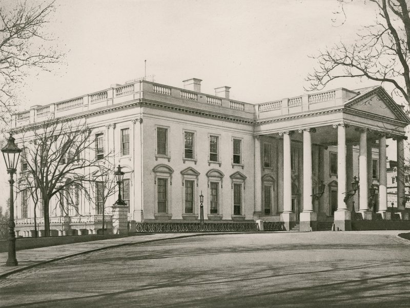 A Fehér Ház, Washington DC (fotogravír) alkotó: American School