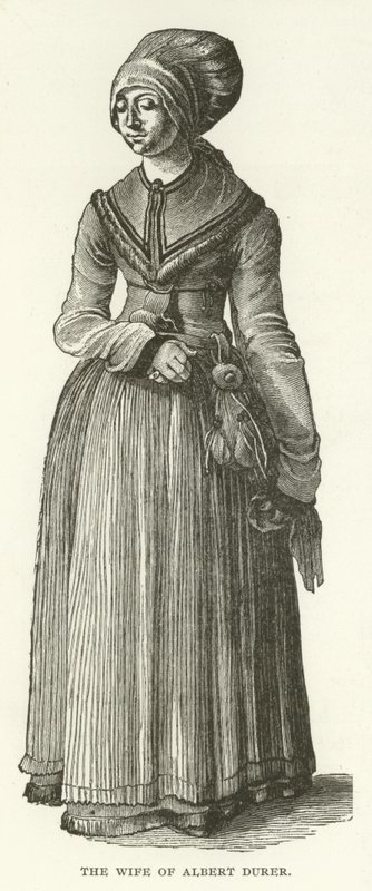 Albert Durer felesége alkotó: American School