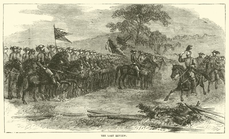 Az utolsó áttekintés, 1865. április alkotó: American School