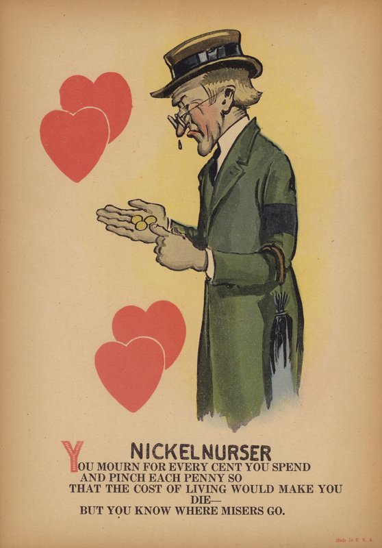 The nickelnurser (színes litográfia) alkotó: American School
